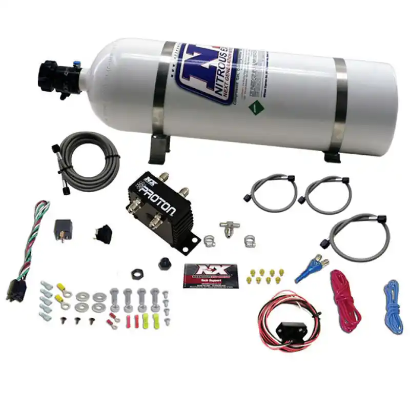Nitrous Express Proton Fly By Wire Nitrous Kit w/15lb Bottle (NEX20422-15)