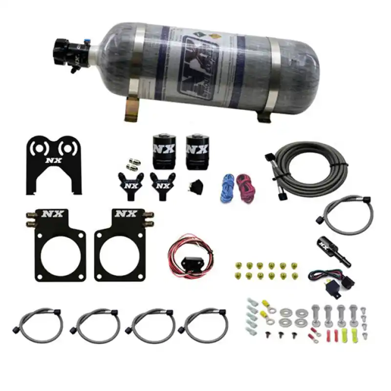 Nitrous Express Nissan GT-R Nitrous Plate Kit (35-300HP) w/Composite Bottle (NEX20717-12)