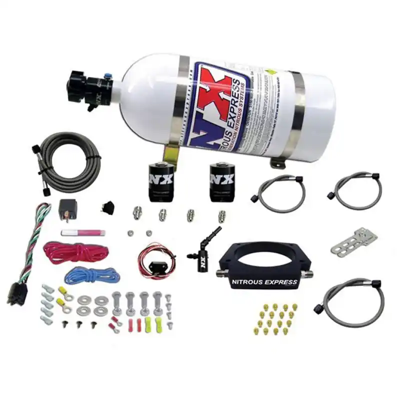 Nitrous Express 2014+ Chevrolet Corvette C7 Nitrous Plate Kit (50-300HP) w/10lb Bottle (NEX20938-10)