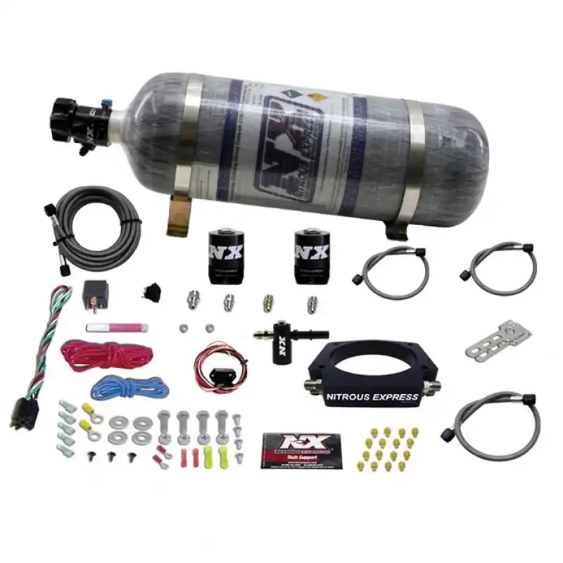 Nitrous Express 2014+ Chevrolet Corvette C7 Nitrous Plate Kit (50-300HP) w/Composite Bottle (NEX20938-12)