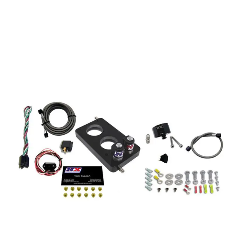 Nitrous Express 05-10 Ford Mustang 4.6L 3 Valve Nitrous Plate Kit (50-150HP) w/o Bottle (NEX20947-00)