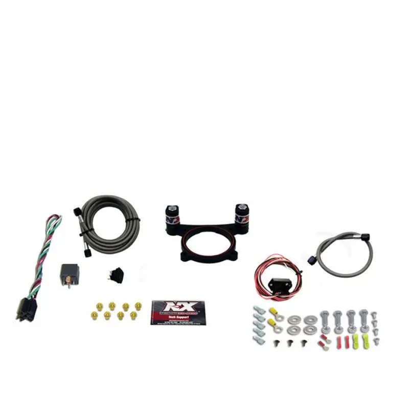 Nitrous Express 11-15 Ford Mustang GT 5.0L Coyote 4 Valve Nitrous Plate Kit (50-200HP) w/o Bottle (NEX20948-00)