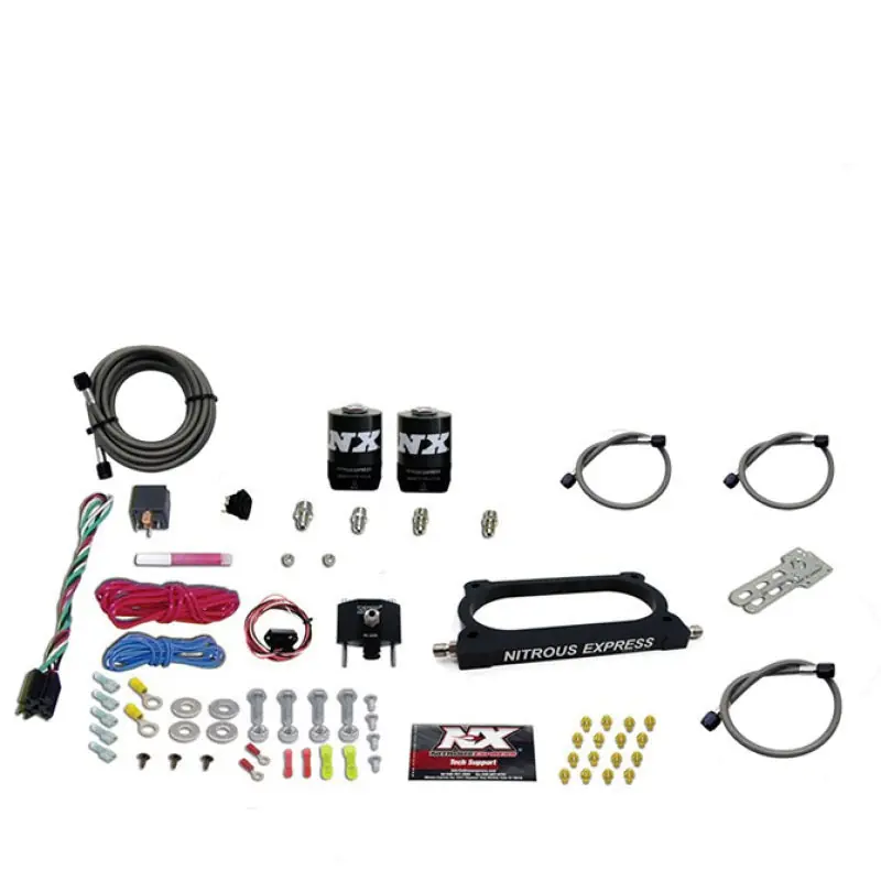 Nitrous Express 07-14 Ford Mustang GT500 Nitrous Plate Kit (50-250HP) w/o Bottle (NEX20949-00)