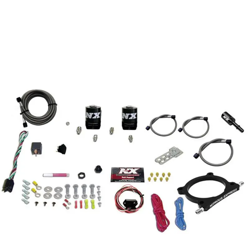 Nitrous Express 11-15 Ford Mustang GT 5.0L High Output Nitrous Plate Kit (50-250HP) w/o Bottle (NEX20951-00)