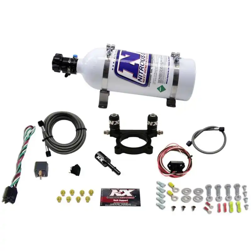 Nitrous Express 2013+ Subaru BRZ Nitrous Plate Kit (35-100HP) w/5lb Bottle (NEX20960-05)
