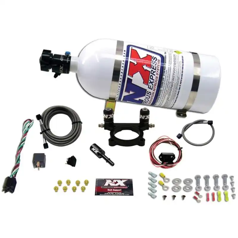 Nitrous Express 2013+ Subaru BRZ Nitrous Plate Kit (35-100HP) w/10lb Bottle (NEX20960-10)