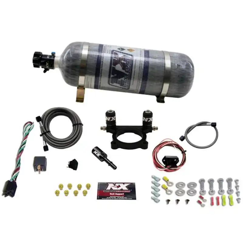 Nitrous Express 2013+ Subaru BRZ Nitrous Plate Kit (35-100HP) w/Composite Bottle (NEX20960-12)