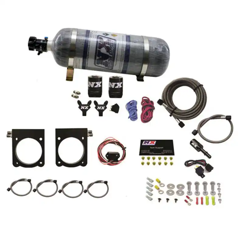 Nitrous Express 13-17 Dodge Viper (Gen-V) Nitrous Plate Kit (50-400HP) w/12lb Bottle (NEX20970-12)