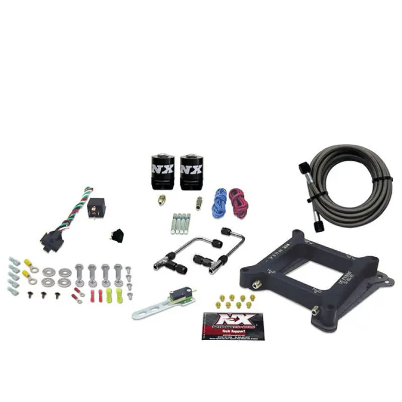Nitrous Express 4150 Gemini Stage 6 Nitrous Kit (50-300HP) w/o Bottle (NEX60040-00)