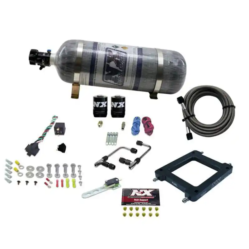 Nitrous Express Dominator Gemini Stage 6 Nitrous Kit w/Composite Bottle (NEX60070-12)