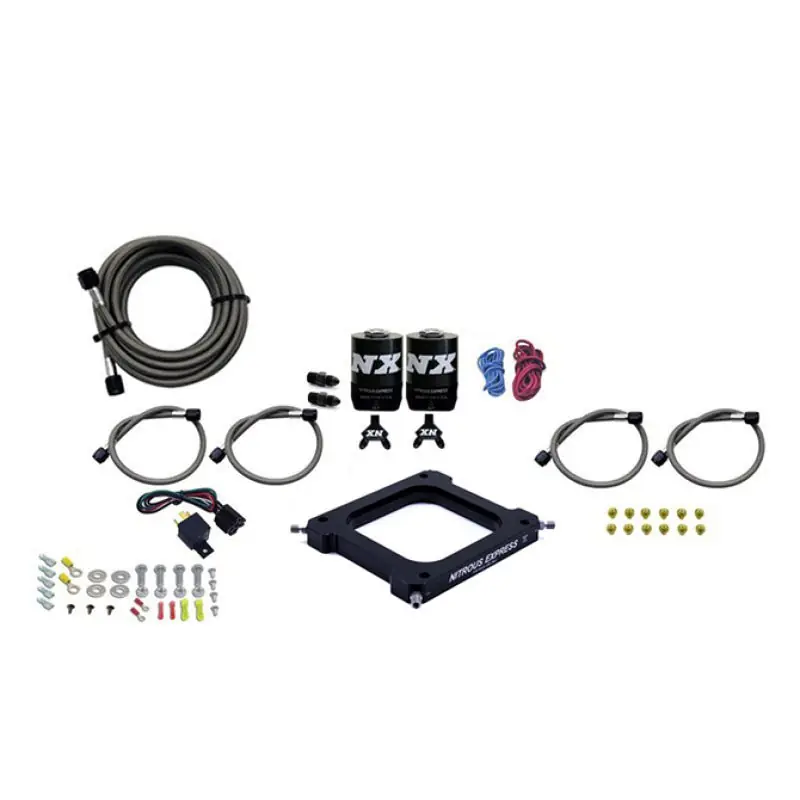 Nitrous Express 4500 Assassin Plate Stage 6 Nitrous Kit (50-300HP) w/o Bottle (NEX67070-00)