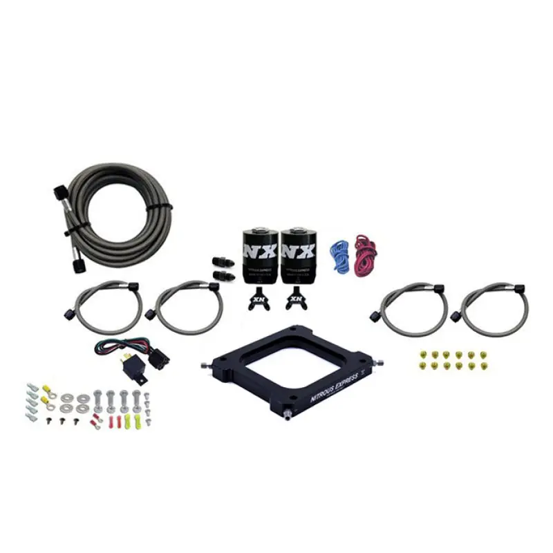 Nitrous Express 4500 Assassin Plate Pro Power Nitrous Kit (100-500HP) w/o Bottle (NEX67570-00)