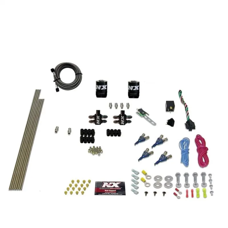 Nitrous Express 4 Cyl Gas Nitrous Kit (100-250HP) w/o Bottle (NEX80004-00)