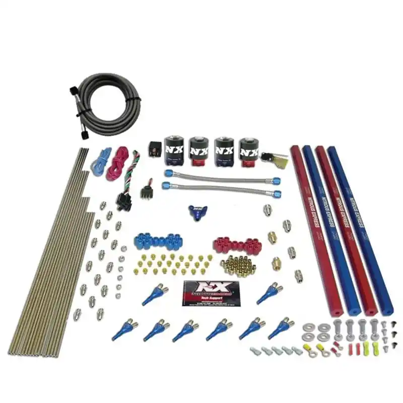 Nitrous Express Shark/Alc (250-650HP) 2 Solenoid Nitrous Kit w/o Bottle (NEX90005-00)