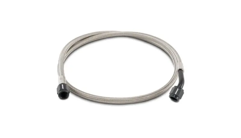 Vibrant Pre-Assembled Hose Assemblies -3AN 36in Length Hose End Style Straight/45 Degrees (VIB10273)