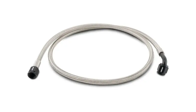 Vibrant Pre-Assembled Hose Assemblies -3AN 36in Length Hose End Style Straight/90 Degrees (VIB10274)