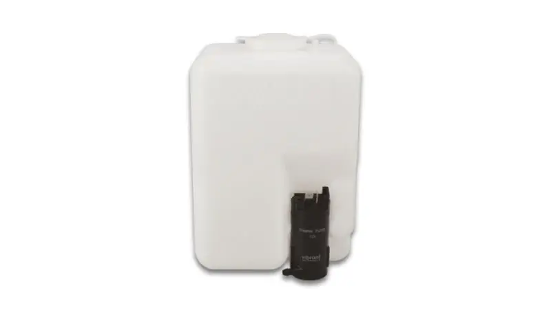 Vibrant Windshield Washer Bottle Repl Kit 1.2L bottle incl bottle ele pump mounting bracket hose (VIB10400)