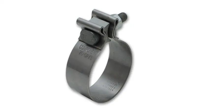 Vibrant SS Accuseal Exhaust Seal Clamp for 2.25in OD Tubing (1in wide band) (VIB1164)