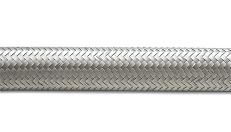 Vibrant -4 AN SS Braided Flex Hose (2 foot roll) (VIB11904)