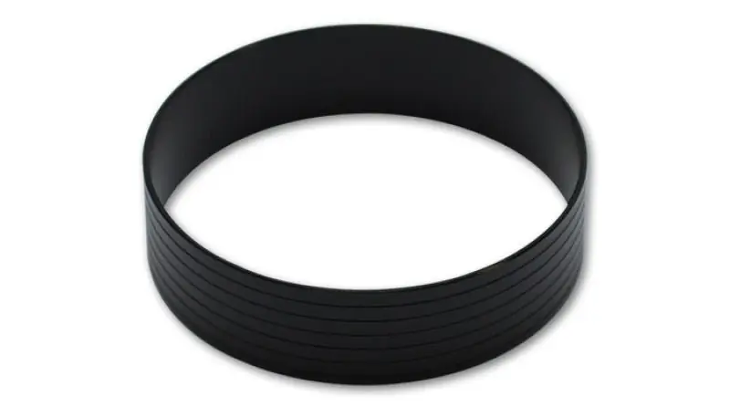 Vibrant HD Aluminum Union Sleeve for 2in OD Tubing - Hard Anodized Black (VIB12563)