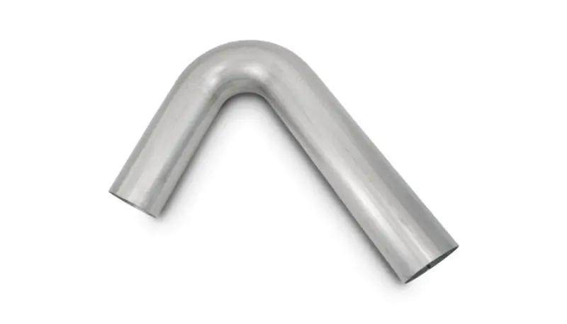 Vibrant 2.375in O.D. T304 SS 120 deg Mandrel Bend 4in x 12in leg lengths (3.5in Centerline Radius) (VIB13009)