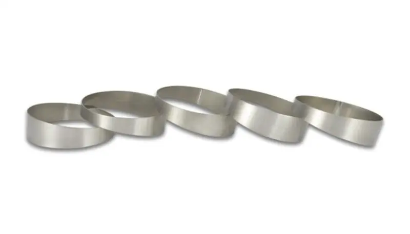 Vibrant 3in O.D. Titanium Pie Cuts - Set of 5 (VIB13274)