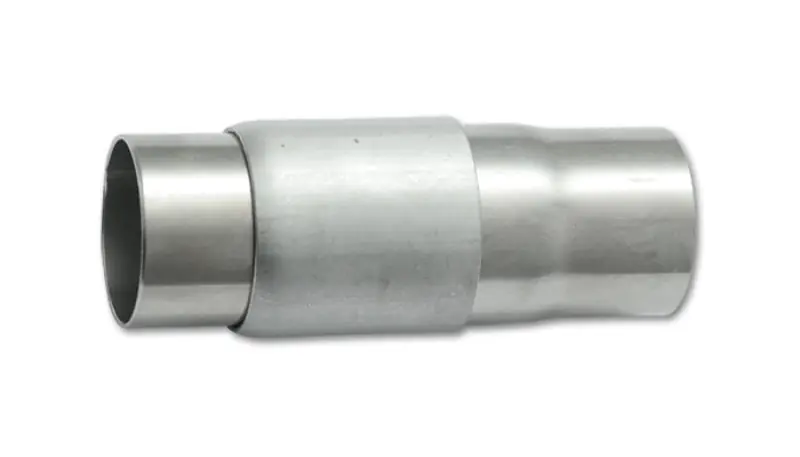 Vibrant T304 SS Slip Joint Adapter for 1.5in OD Tubing (3 piece assembly) (VIB13282)