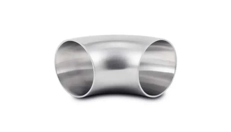 Vibrant 1.875in OD T304 SS 90 Deg Mandrel Bend Elbow (1.875in Centerline Radius) (VIB13305)