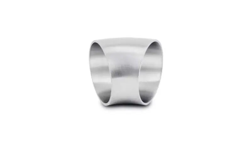 Vibrant 1.5in OD T304 SS 45 Deg Mandrel Bend Elbow (1.5in Centerline Radius) (VIB13322)