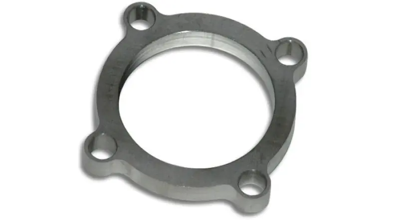Vibrant GT series / T3 Turbo Discharge Flange (4 Bolt) with 2.5in Inlet I.D. T304 SS 1/2in Thick (VIB1439)