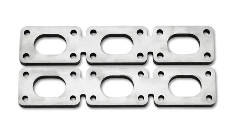 Vibrant Mild Steel Exh Manifold Flange for BMW E36/E46 platform motors (sold in pairs) 1/2in Thick (VIB14636)