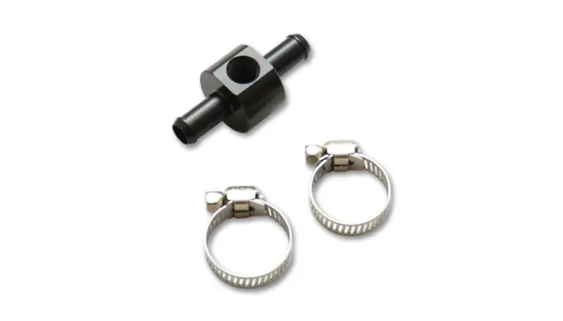 Vibrant Inline Barbed Union for 3/8in ID Hose with 1/8in NPT Port (VIB16471)