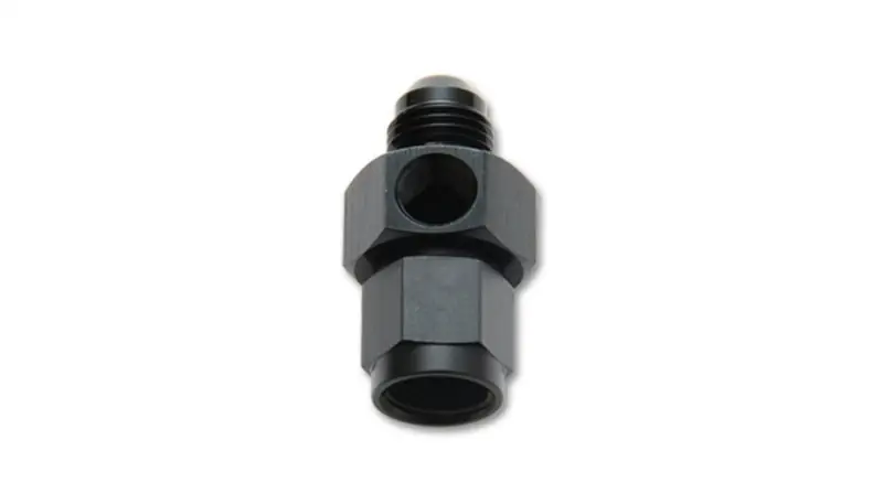 Vibrant -4AN Male to -4AN Female Union Adapter Fitting w/ 1/8in NPT Port (VIB16484)