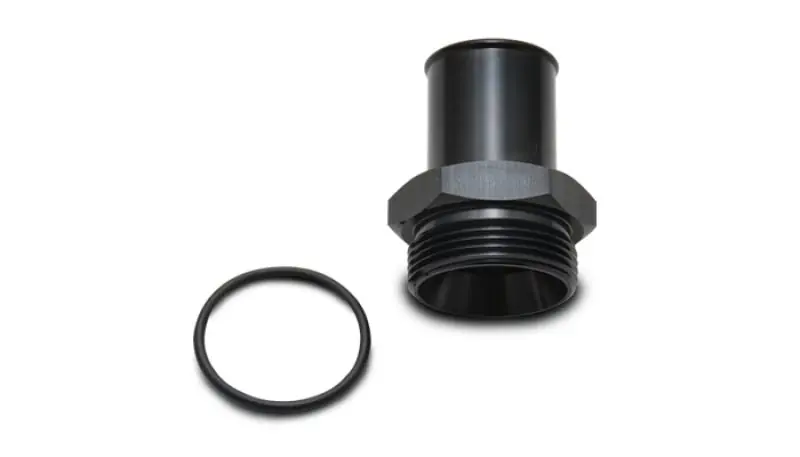 Vibrant 1.50in Hose Barb to 16 ORB Male w/ O-Ring - Aluminum (VIB17008)