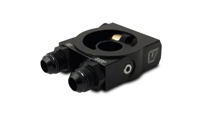 Vibrant Thermostatic Oil Cooler Sandwich Adapter w/Thermostat (VIB17065)