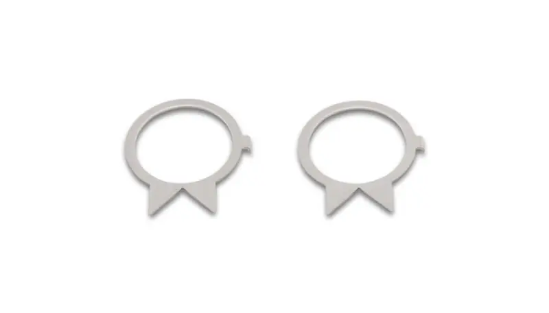 Vibrant Replacement Tab Lock Washer For Thermostatic Oil Cooler Adapter (2 Pack) (VIB17083)