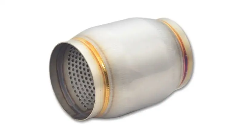 Vibrant SS Race Muffler 3in inlet/outlet x 5in long (VIB17695)