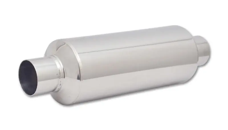 Vibrant SS Resonator (Standard Design) 2.5in inlet/outlet x 18in long w/ 5in OD resonator body (VIB17930)