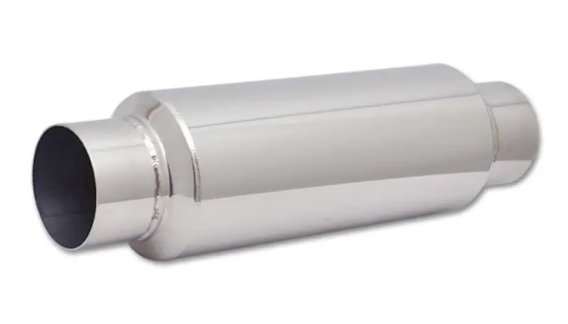 Vibrant SS Resonator (Standard Design) 3.5in inlet/outlet x 18in long w/5in OD resonator body (VIB17970)