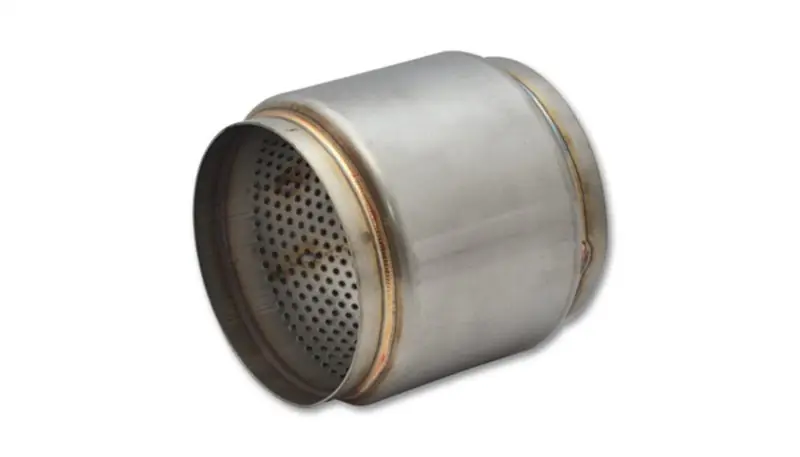 Vibrant SS Race Muffler 4.5in inlet/outlet x 5in long (VIB17985)