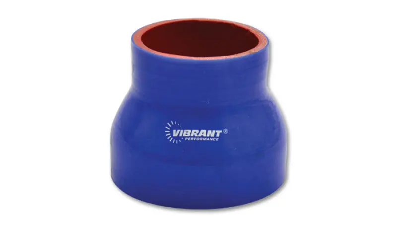 Vibrant 4 Ply Reducer Coupler 3in ID x 2.5in ID x 4.5n Long - Blue (VIB19731B)