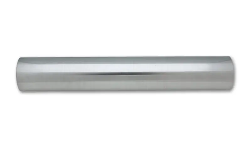 Vibrant .75in O.D. Universal Aluminum Tubing (18in Long Straight Pipe) - Polished (VIB2116)