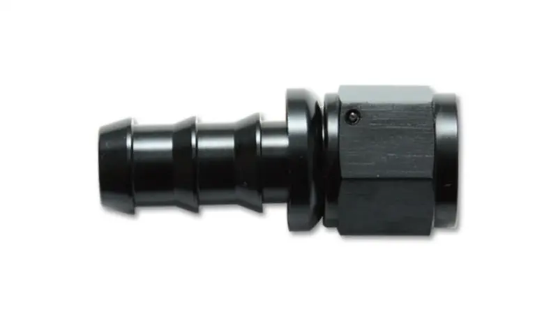 Vibrant -6AN Push-On Straight Hose End Fitting - Aluminum (VIB22006)