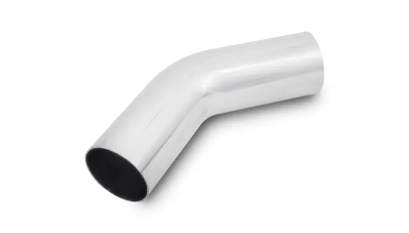 Vibrant 3.25in O.D. Universal Aluminum Tubing (45 Degree) 3.25in CLR 5in Leg Length (VIB2241)