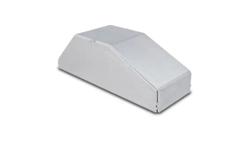 Vibrant I/C End Tank 3.5in Wide 9.85in Long 3.25in Tall Use w/ Horizontal I/C Core12833 - 5052 Alum (VIB22833)