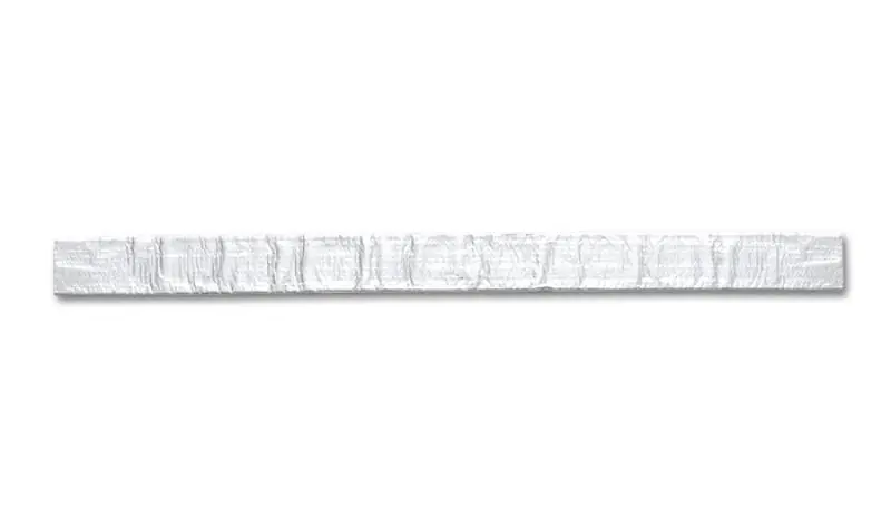 Vibrant 1.25in O.D. ExtremeShield 1200 Flexible Tubing (5 foot length) Silver (VIB25823)