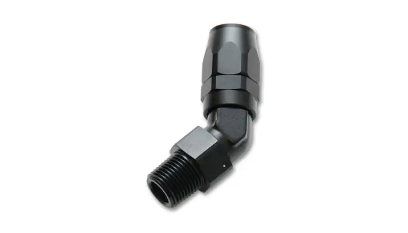 Vibrant -6AN Male NPT 45Degree Hose End Fitting - 1/8 NPT (VIB26400)
