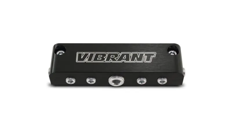 Vibrant Aluminum Vacuum Manifold - Black (VIB2691)