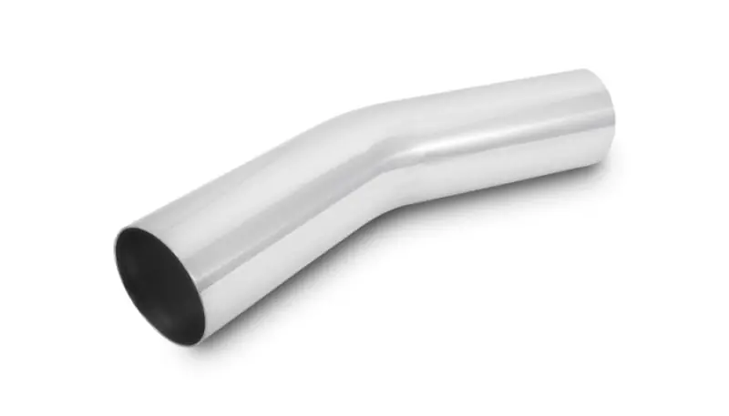 Vibrant 3.5in O.D. Universal Aluminum Tubing (30 degree Bend) - Polished (VIB2812)