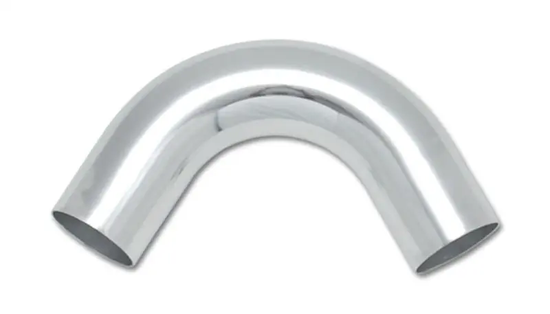Vibrant 2.75in O.D. Universal Aluminum Tubing (120 degree Bend) - Polished (VIB2826)